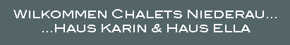 wilkommen